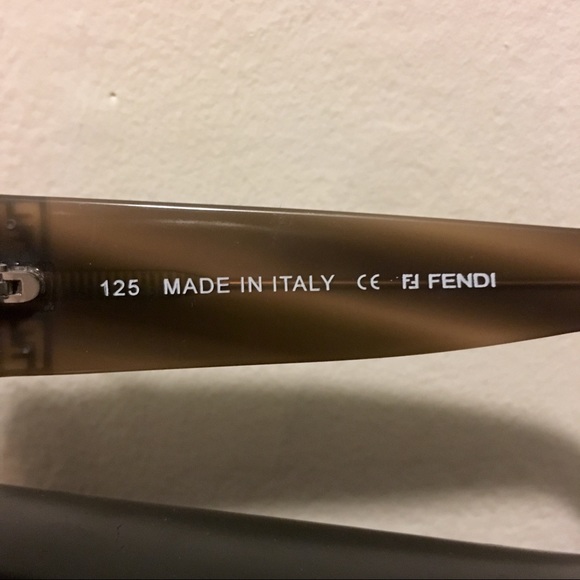 Fendi authentic FS356 Smokey Tan Sunglasses - Picture 6 of 6